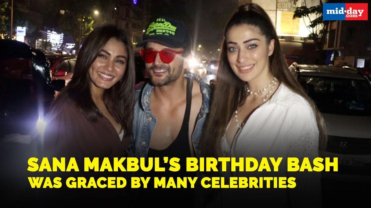 Sana Makbul’s birthday bash was graced by many celebrities
